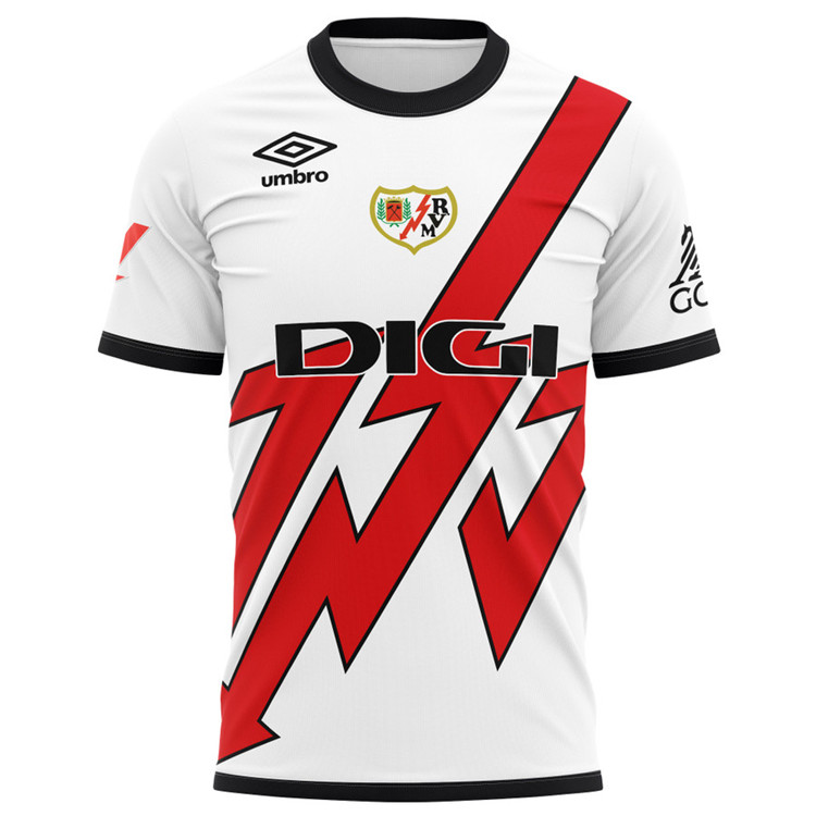 Premium Quality Rayo Vallecano 2425 Home Football Shirt JAMES 10