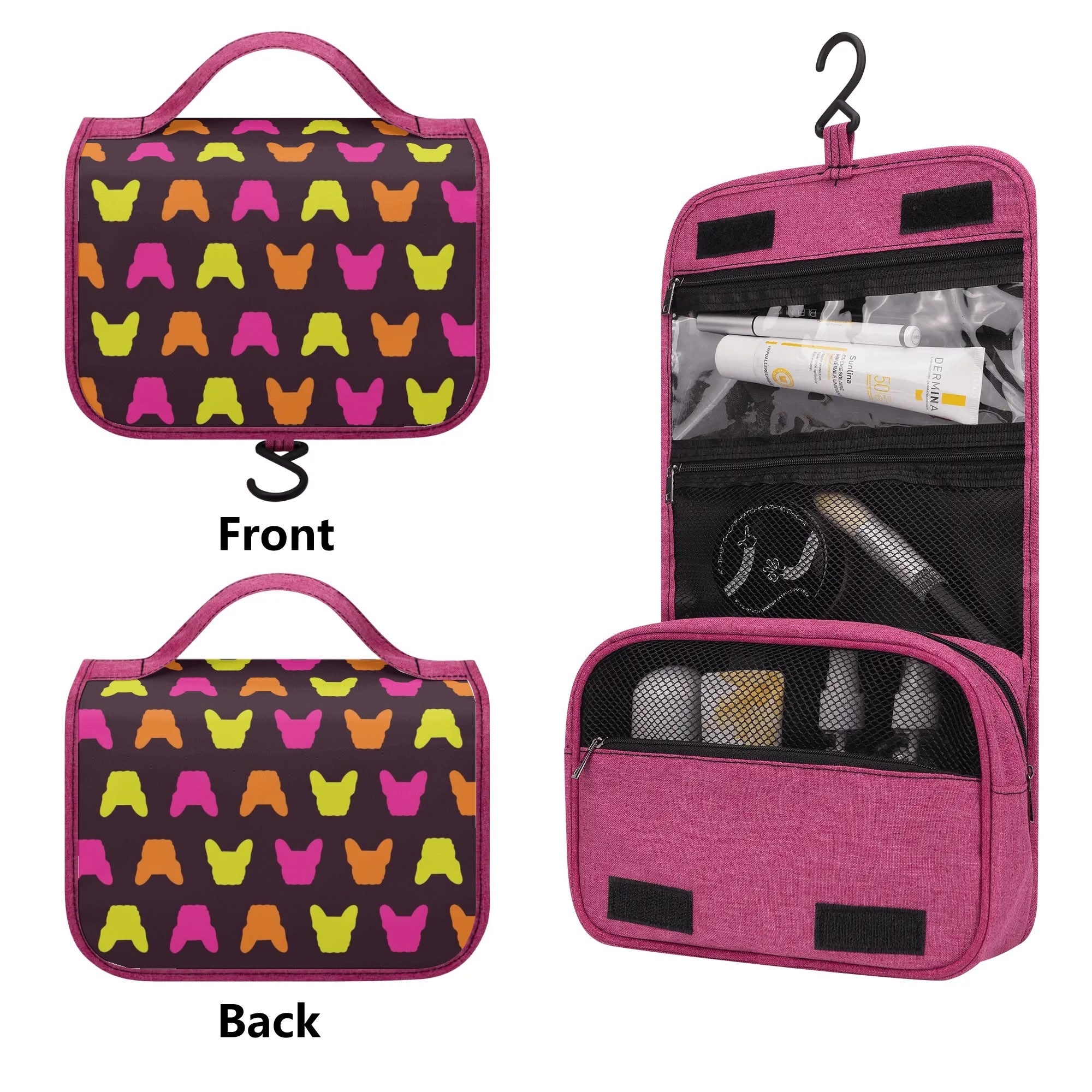 Minimal-Aesthetic Stylish Donut - Cosmetic Travel Bag for Casual Outings