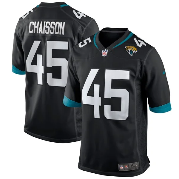 None Chaisson Jacksonville Game Jersey - Black | NFL Player Jersey