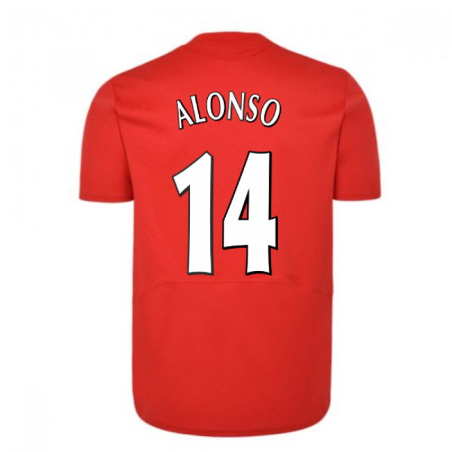 Cost-Effective Liverpool Iconic - EPL Shirt ALONSO 14 Adults #99939