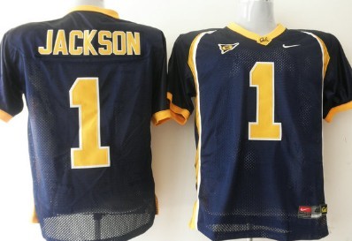 Men's None Blue 2024 high quality Jackson Blue #1 durabl Jersey