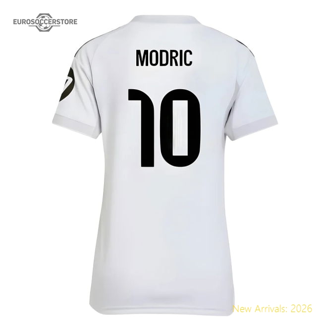 2025-2026 Real Madrid First Jersey (womens) (modric 10)