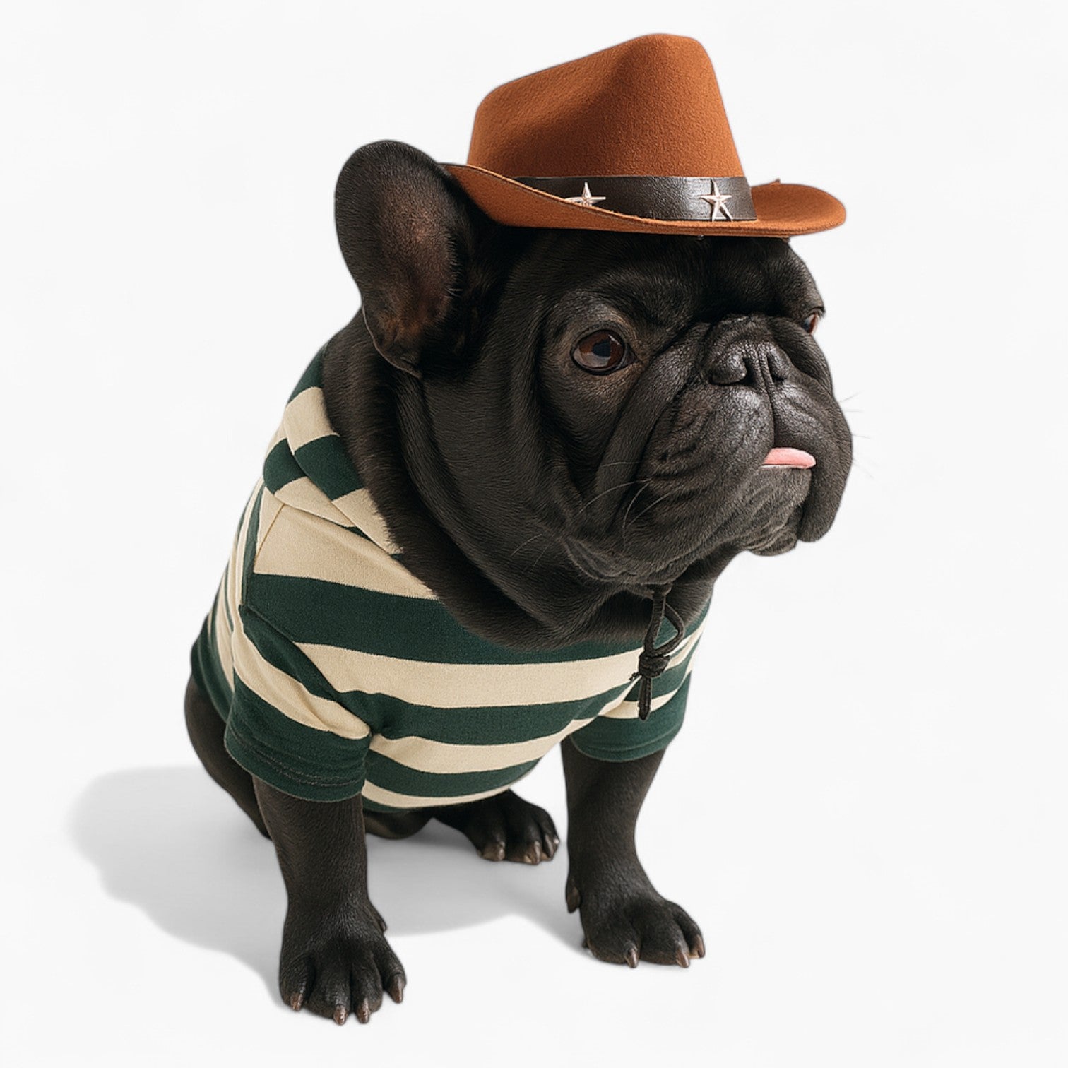 Bulldog Cowboy Hat – Funny Pet Costume Accessory For Dogs For Dog Lovers