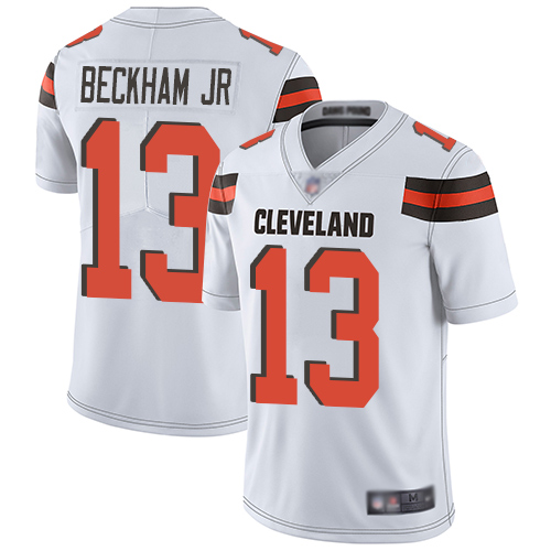 Official NFL Cleveland Browns #13 Odell Beckham Brown L-v3