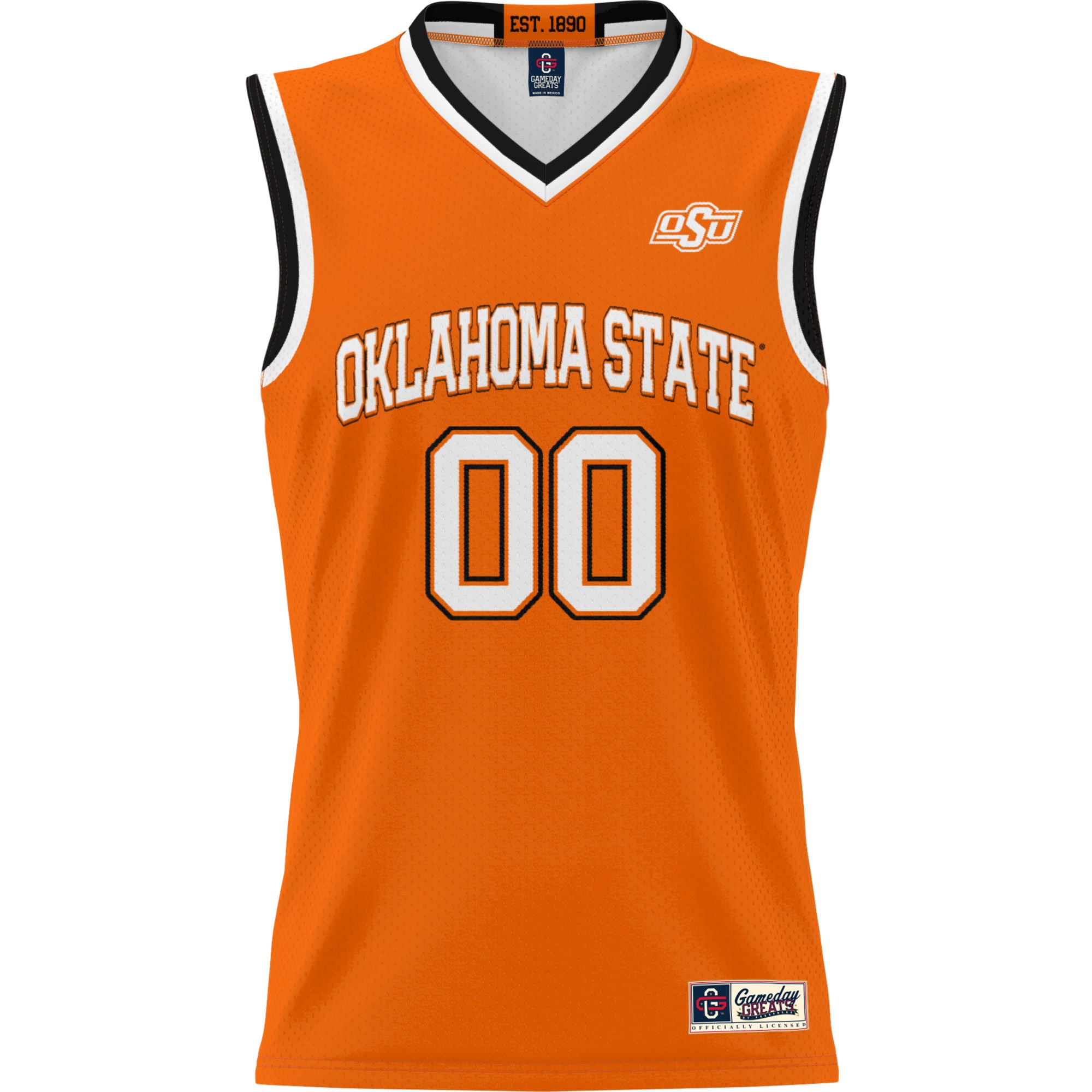 [NJP] Oklahoma State Cowboys GameDay Greats Unisex Lightweight NIL Pick-A-Player Women's Basketball Jersey - Orange