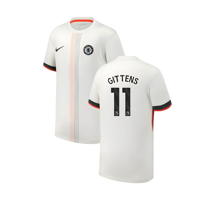 retro 2025-2026 Chelsea Away Shirt (Kids) (Gittens 11)