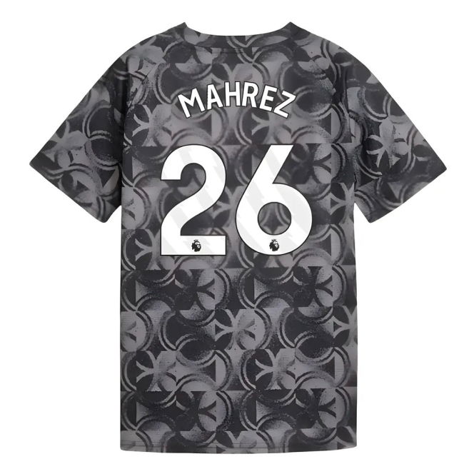Man City 2025-20 Home Football Shirt Mahrez 26 Edition L M S Kids