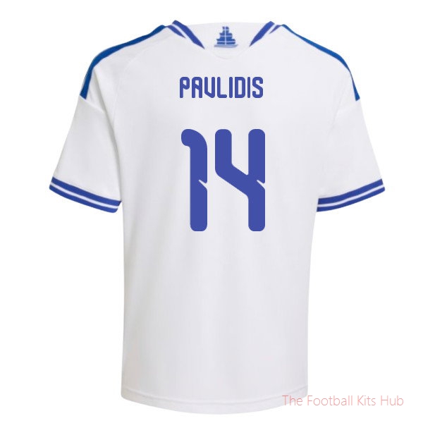 2026-2027 Greece Home Shirt (Kids) (Pavlidis 14)