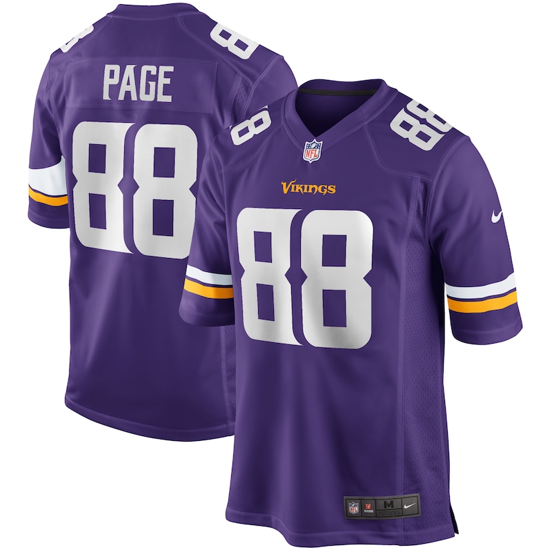 None Alan Page MIN Vikings Vintage Professional Jersey Football Appare
