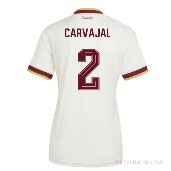 2026-2027 Spain Away Shirt (Womens) (Carvajal 2)