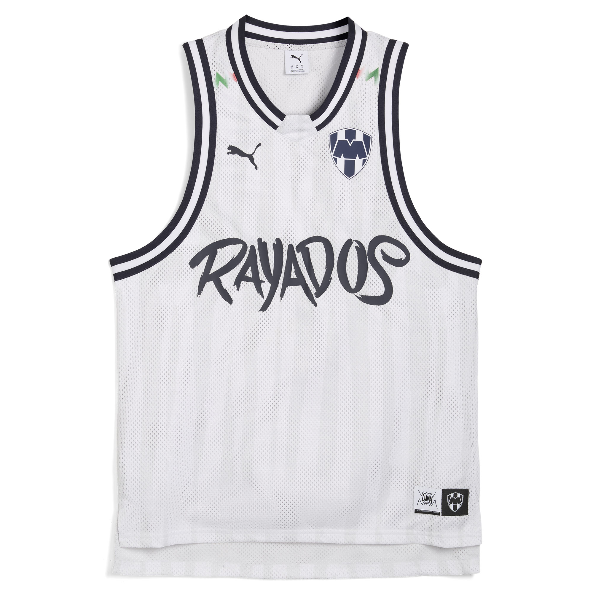 [SJH] CF Monterrey 2025 FIFA Club World Cup dryCELL Basketball Jersey - Gray