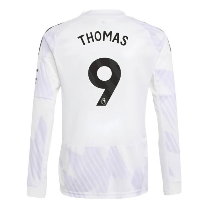 2025-2026 Man Utd Long Sleeve Away Kit (Kids) (Thomas 9)