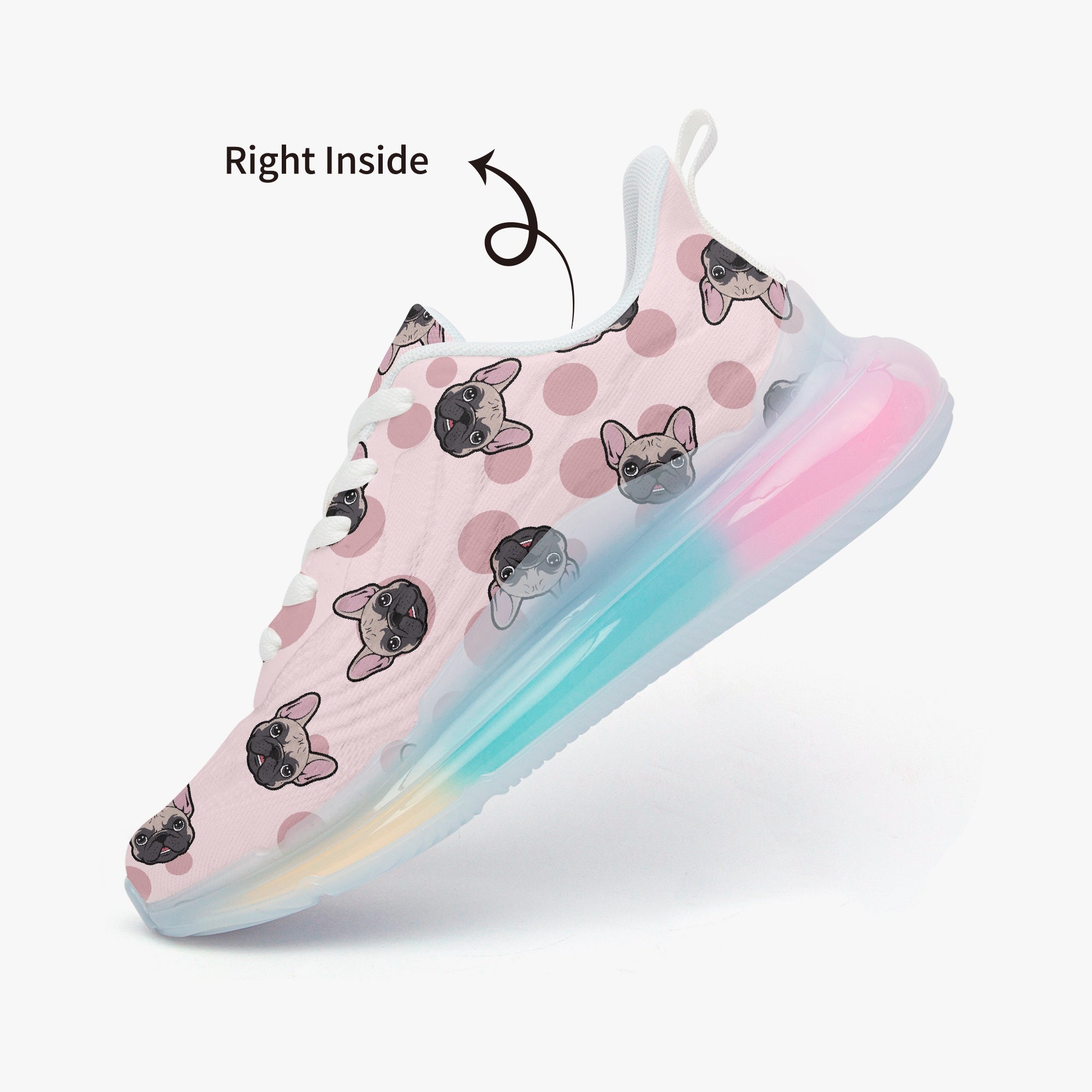 Blaze - Stylish Lightweight Sneakers Frenchie Themed Wear | Stylish Look