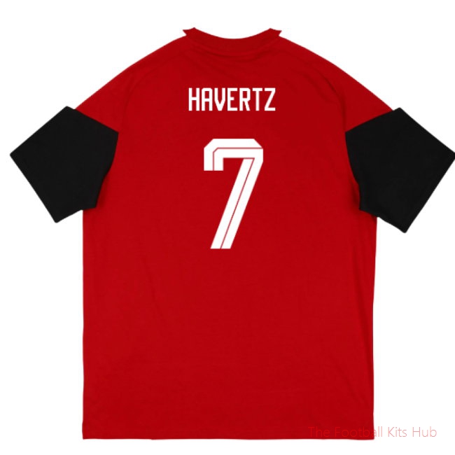 2026-2027 Germany Training Tee (Red) (Havertz 7)