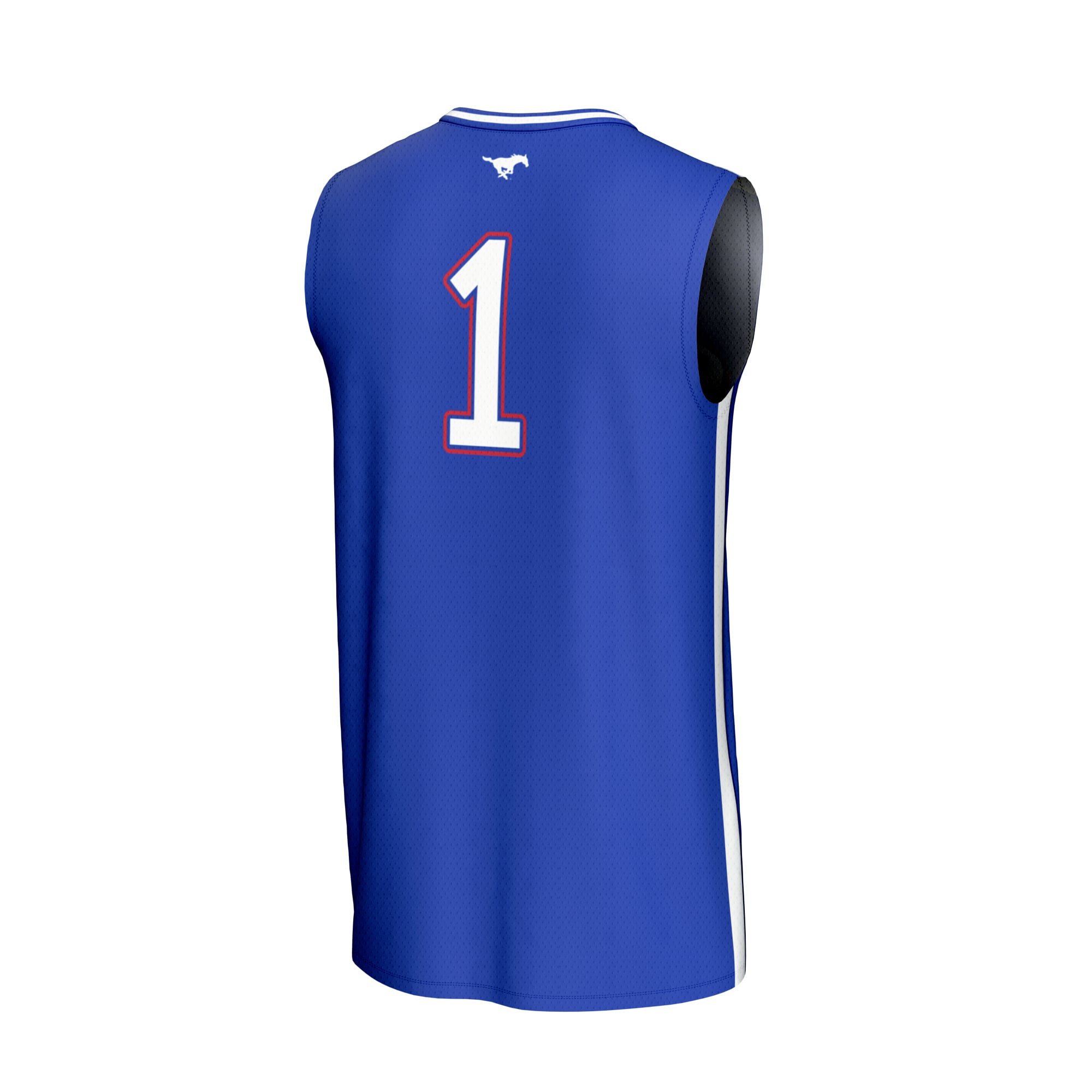 #1 SMU Mustangs GameDay Greats Unisex Lightweight Basketball Fashion Jersey - Royal