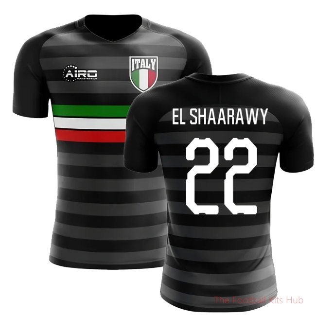 2025-2026 Italy Third Concept Football Shirt (El Shaarawy 22)