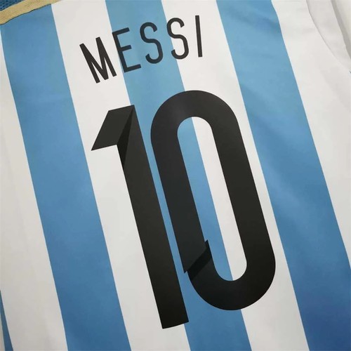 Official 2014 Argentina Camiseta World Cup World Cup With Collector's