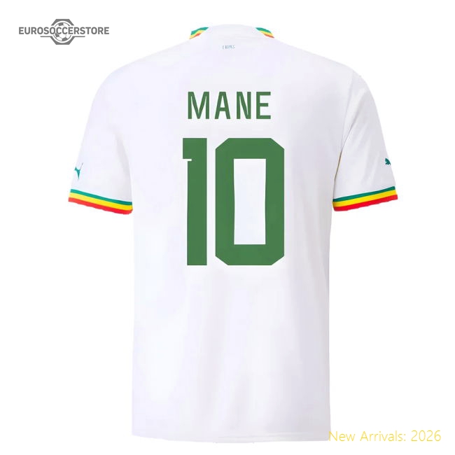 2022-2023 Senegal National Team First Jersey (mane 10) - Premium Collection