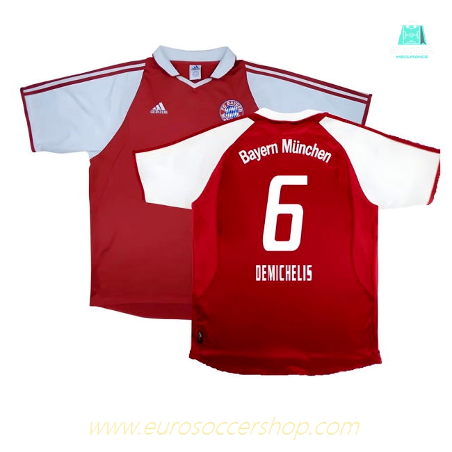 Bayern Munich 2003-04 Home Shirt ((Excellent) XL) (Demichelis 6)