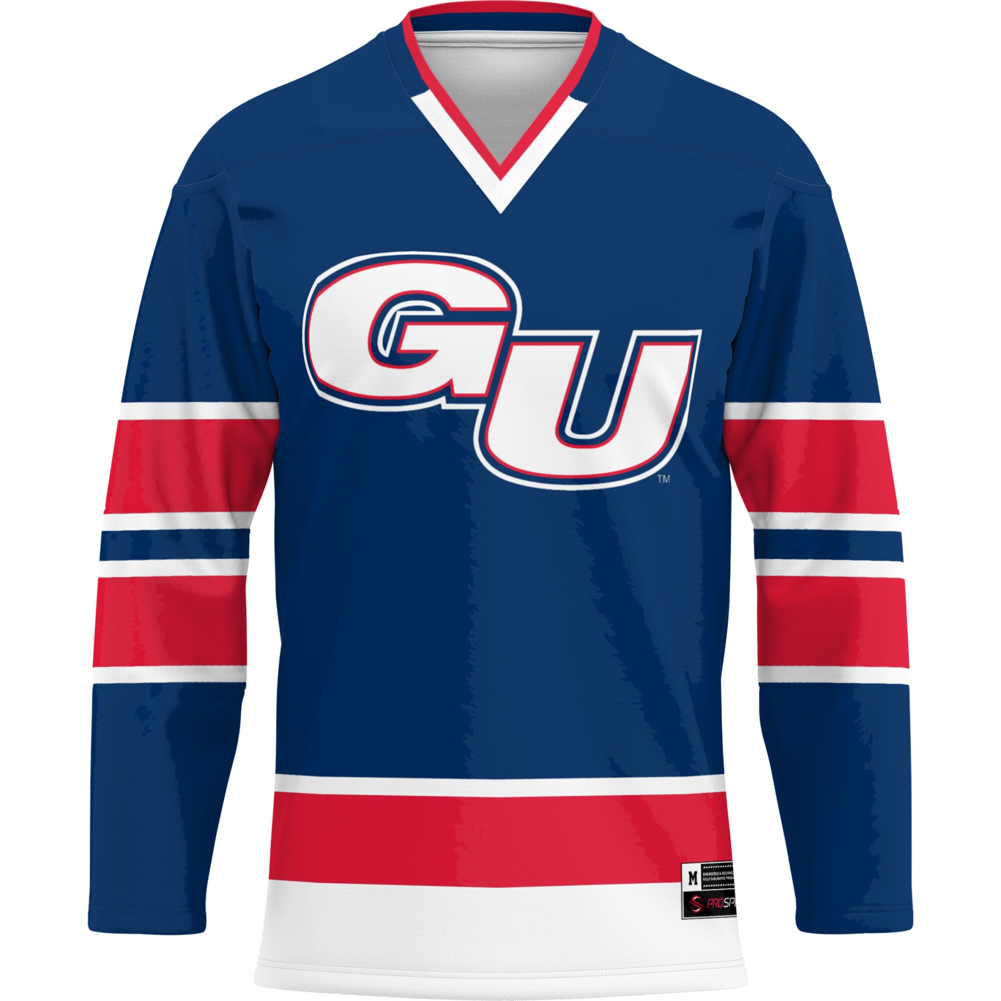 [DDG] Gonzaga Bulldogs GameDay Greats Hockey Jersey - Navy