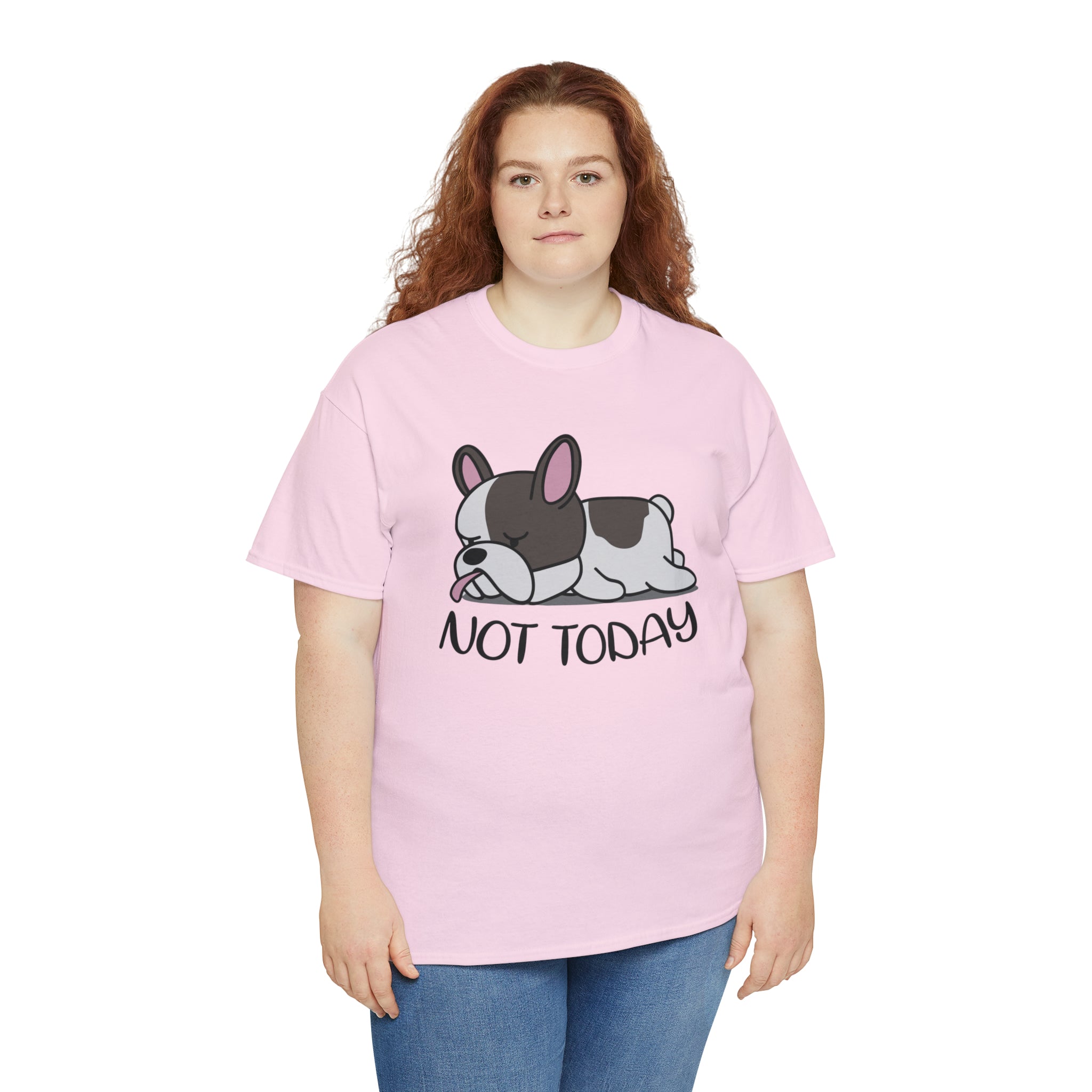 Not Today - Durable Unisex Cotton T-shirt Indoor Comfort