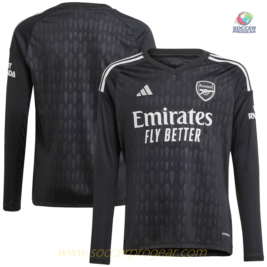 Arsenal Home Soccer Shirt 2023 2024 Goalkeeper Long-Sleeve