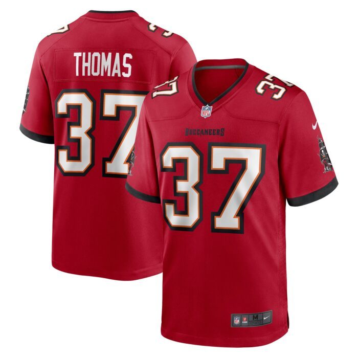 None Men's Team Captain TB Buccaneers Officially Licensed Jersey