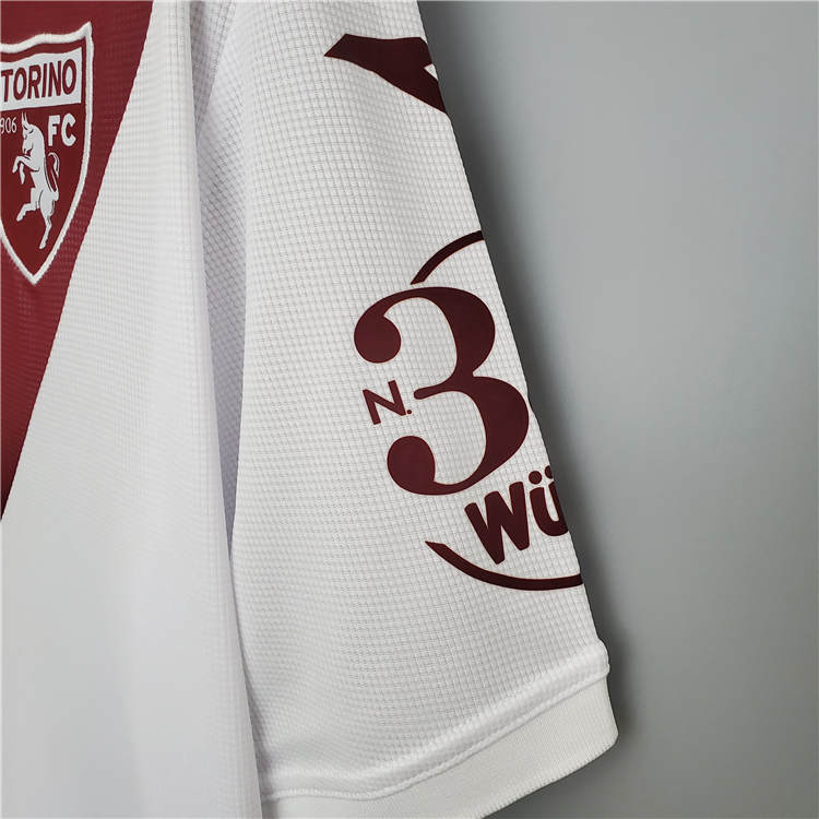 Official Torino 21-22 Away White Soccer Jersey Football Shirt