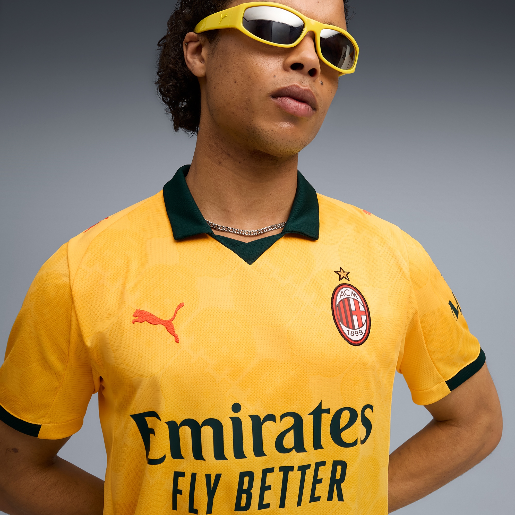 [SJH] AC Milan 2025/26 Third Replica Jersey - Yellow