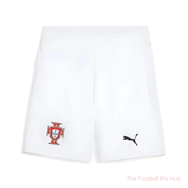 [SD] 2025/26 Portugal Away Shorts (White)