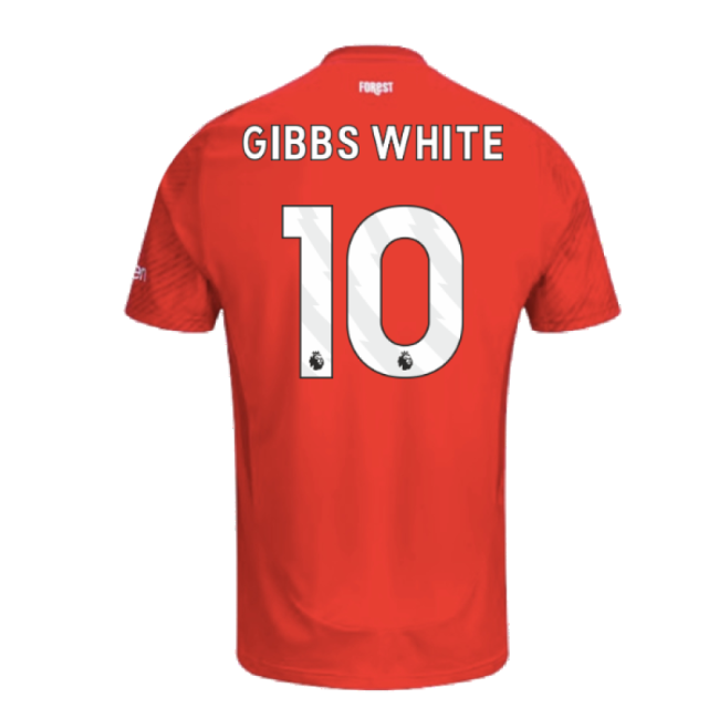 Replica Football Nottingham Forest Home Shirt Gibbs White #10 Offi...
