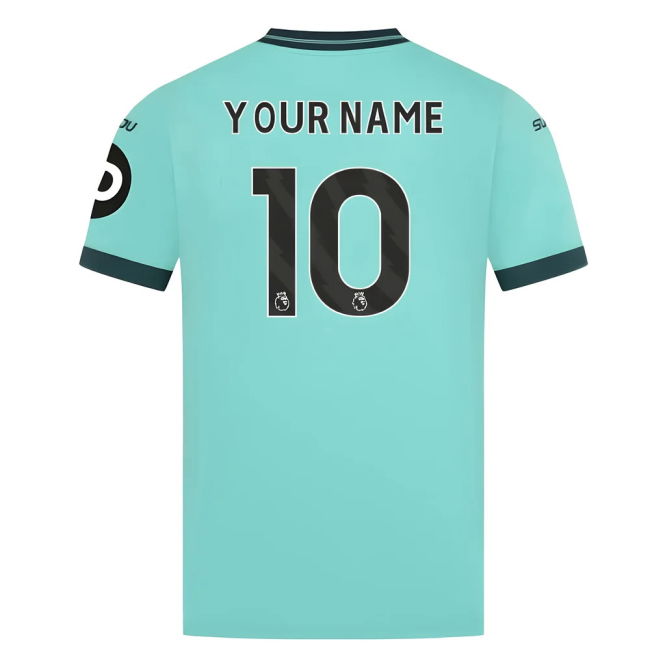 Top-Quality 2025-2026 Wolves Away Great Deal Anti-Odor Your Name#725