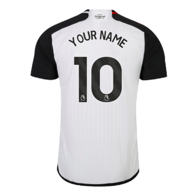 Authentic Design Official Fulham 2025-2026 Campaign Football Shirt