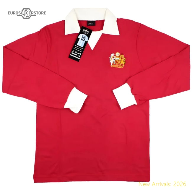 Premium Manchester Reds 1970s Long Sleeve Retro Shirt - Premium