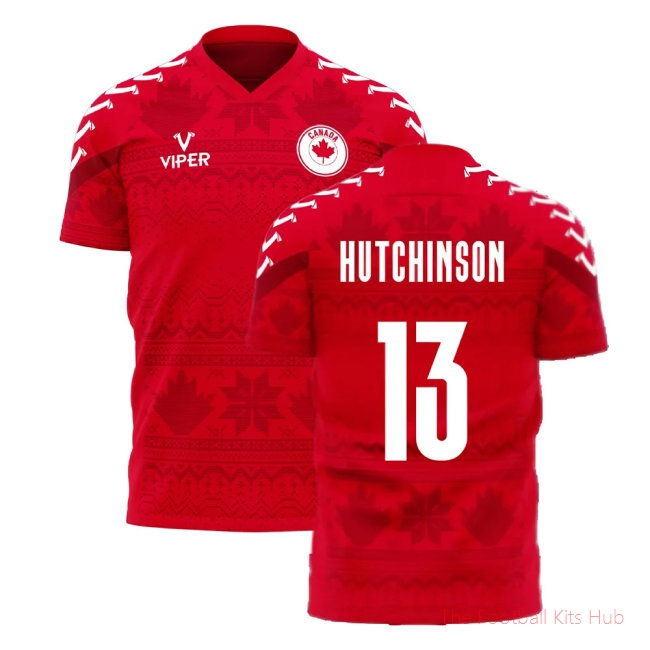 [LK] Canada 2025/26 Home Football Kit (Viper) (Hutchinson 13)