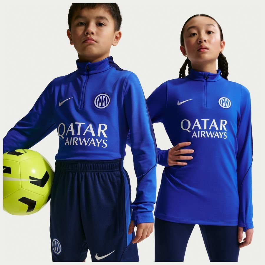[EFKS] Inter Dri FIT Strike Drill Lyon Blue/Blue Void/White Training Kids Apparel