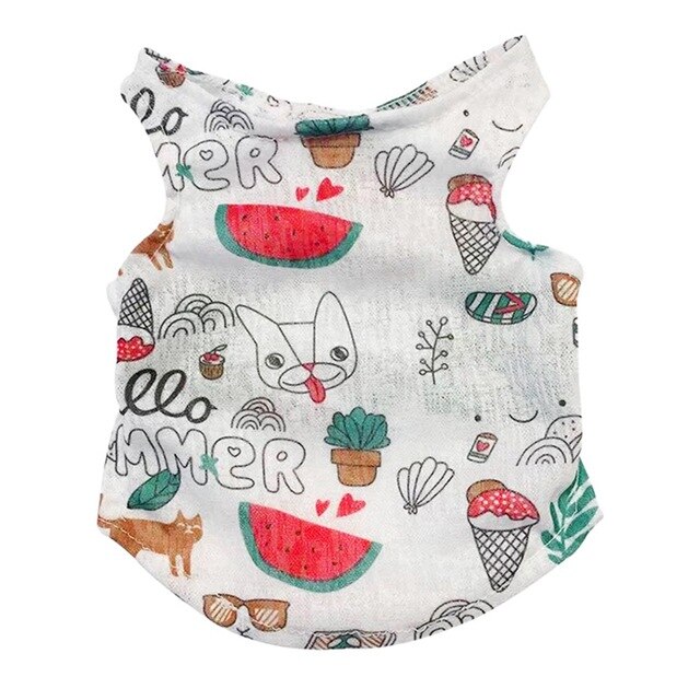 French Bulldog Summer Time Shirt (ws97) Comfy Pet Product