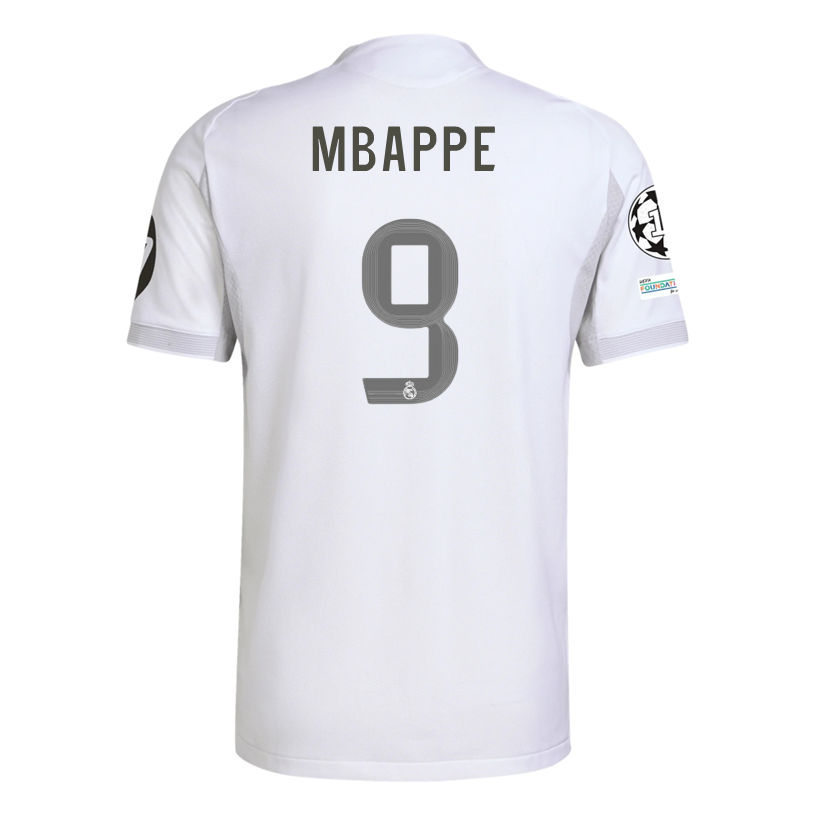 Mbappé Real Madrid Home Jersey