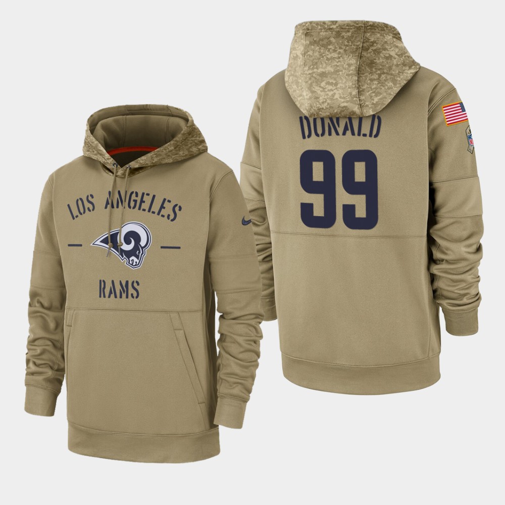 NFL LAR Rams #99 Aaron Donald Team Color Game Jersey - Authentic Qu...