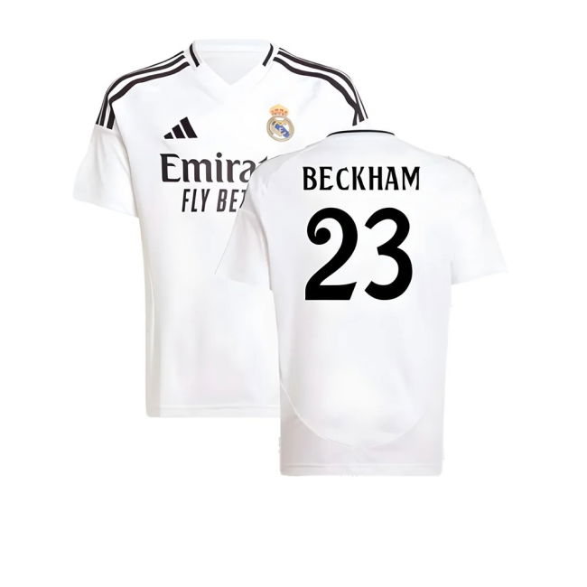 Official 2024-2025 Real Madrid Home With Vintage Design