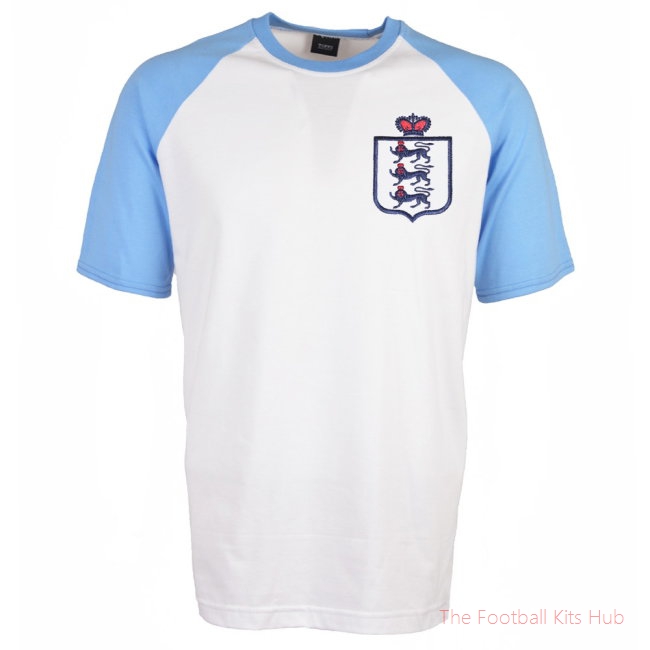 England 2018 Raglan Home Retro Football Shirt