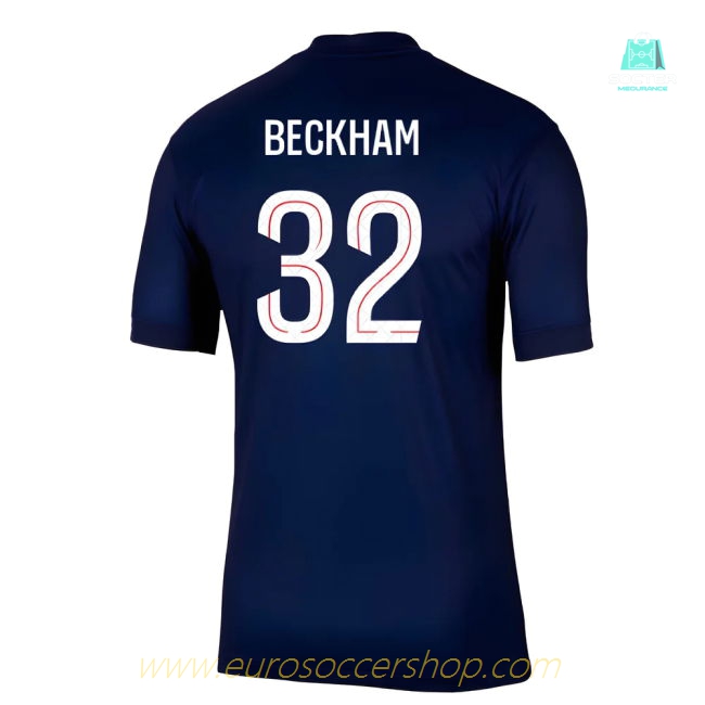 2025-2026 PSG Paris Saint Germain Home Shirt (Beckham 32)