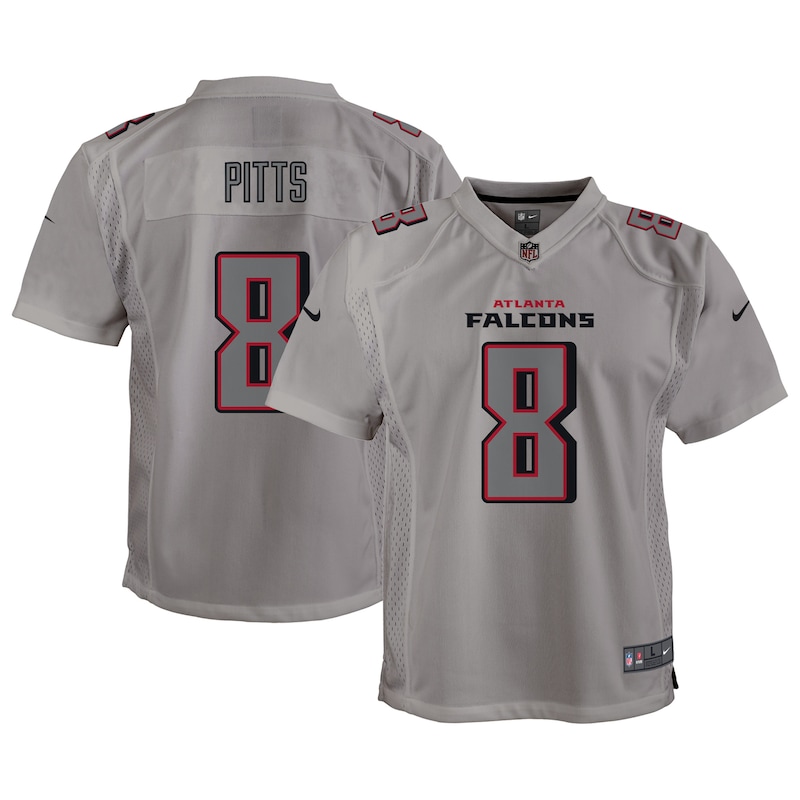 None Kyle Pitts ATL Falcons Durable Authentic Jersey Game Day Wear