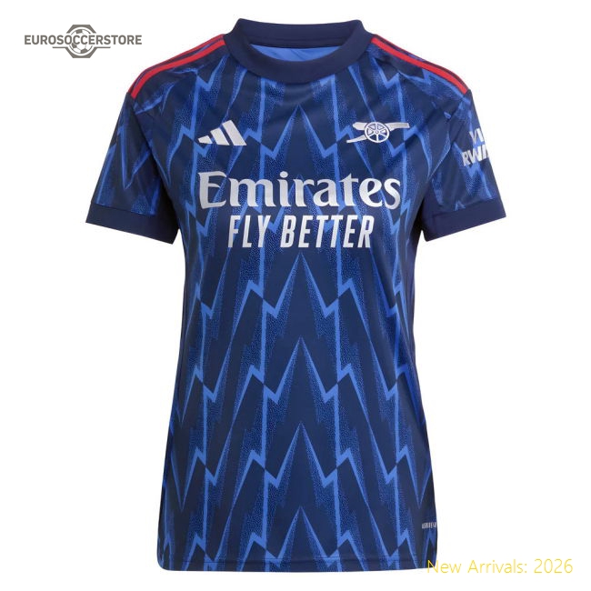 Arsenal Womens Premium Jersey Dri-fit Comfortable Performance Fabric