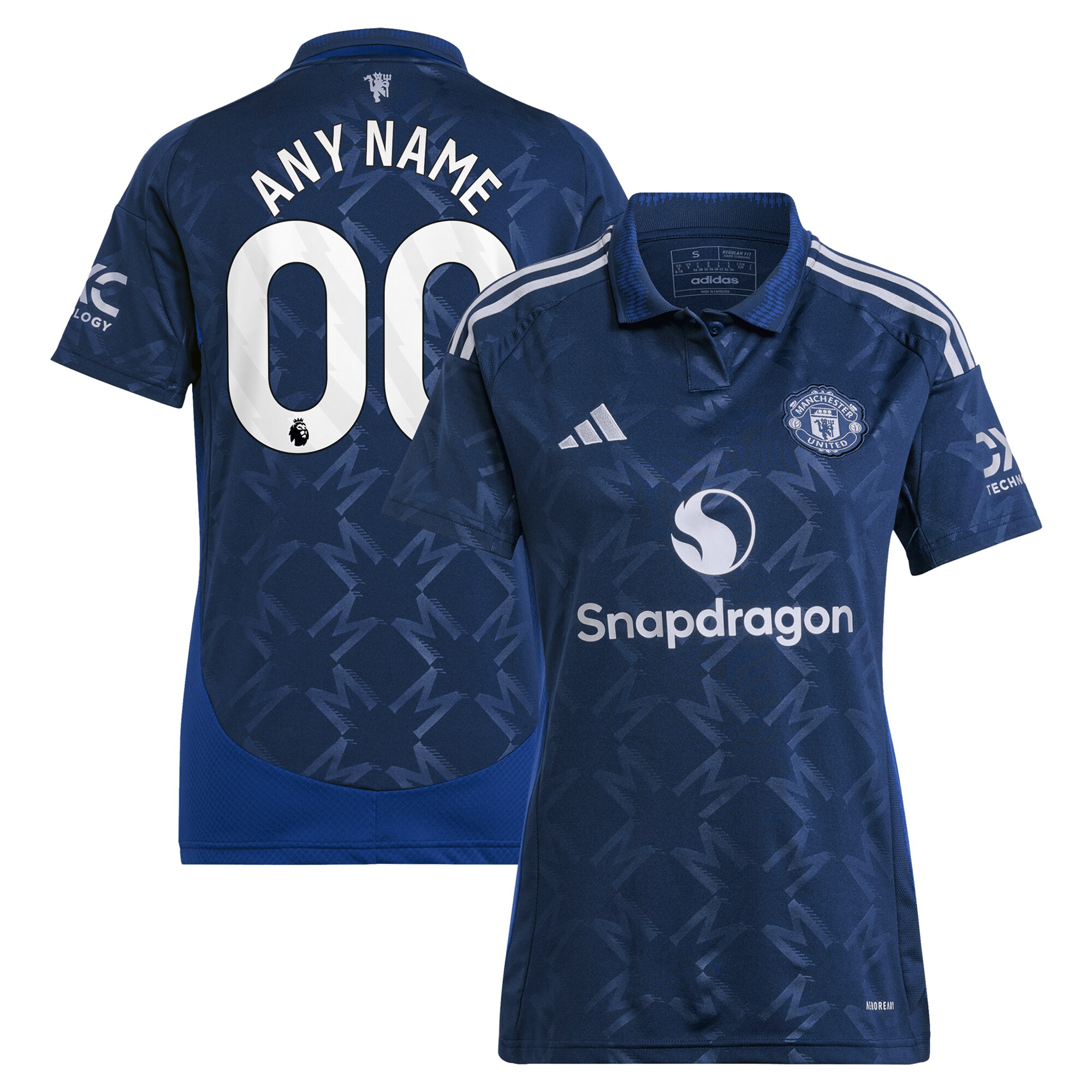 [SJH] Manchester United Women's 2024/25 Away Replica Custom Jersey - Navy