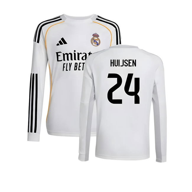 Authentic 2025-2026 Real Madrid Home With Special Edition Design -