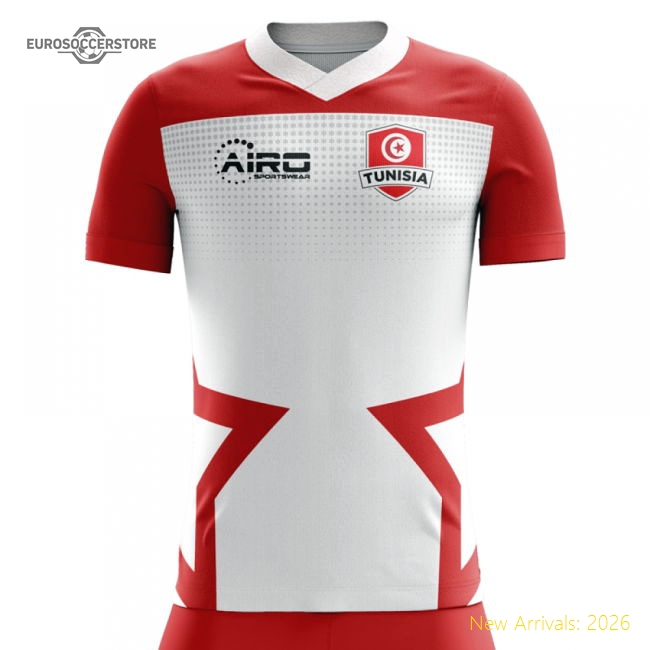 2025-2026 Tunisia Home Concept Football Shirt - Baby