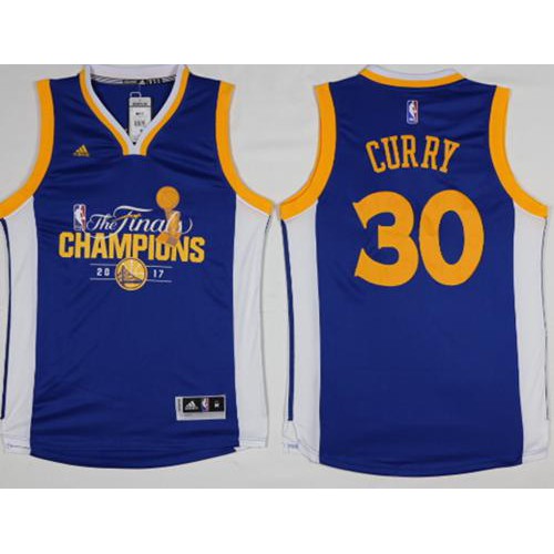 GSW Blue S. Curry #30 NBA Jersey Basketball Jersey Game Day Wear