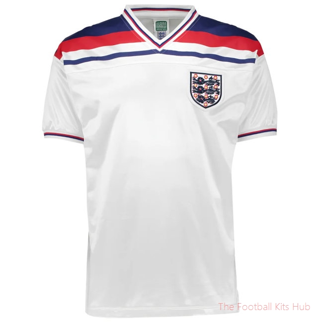 Score Draw England 1982 Home Shirt