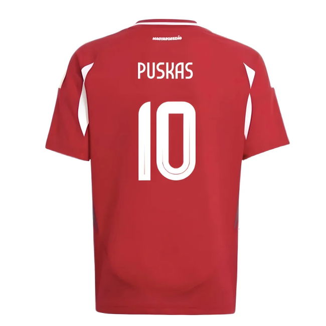 PUSKAS 10 Collector's Hungary Home Limited Shirt 2024-2025 (Kids)